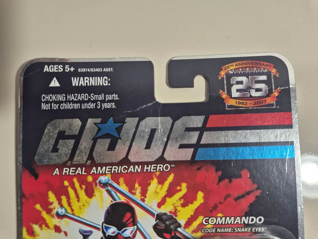 G.I. Joe Snake Eyes 25th Anniversary - Hobbies e coleções - São