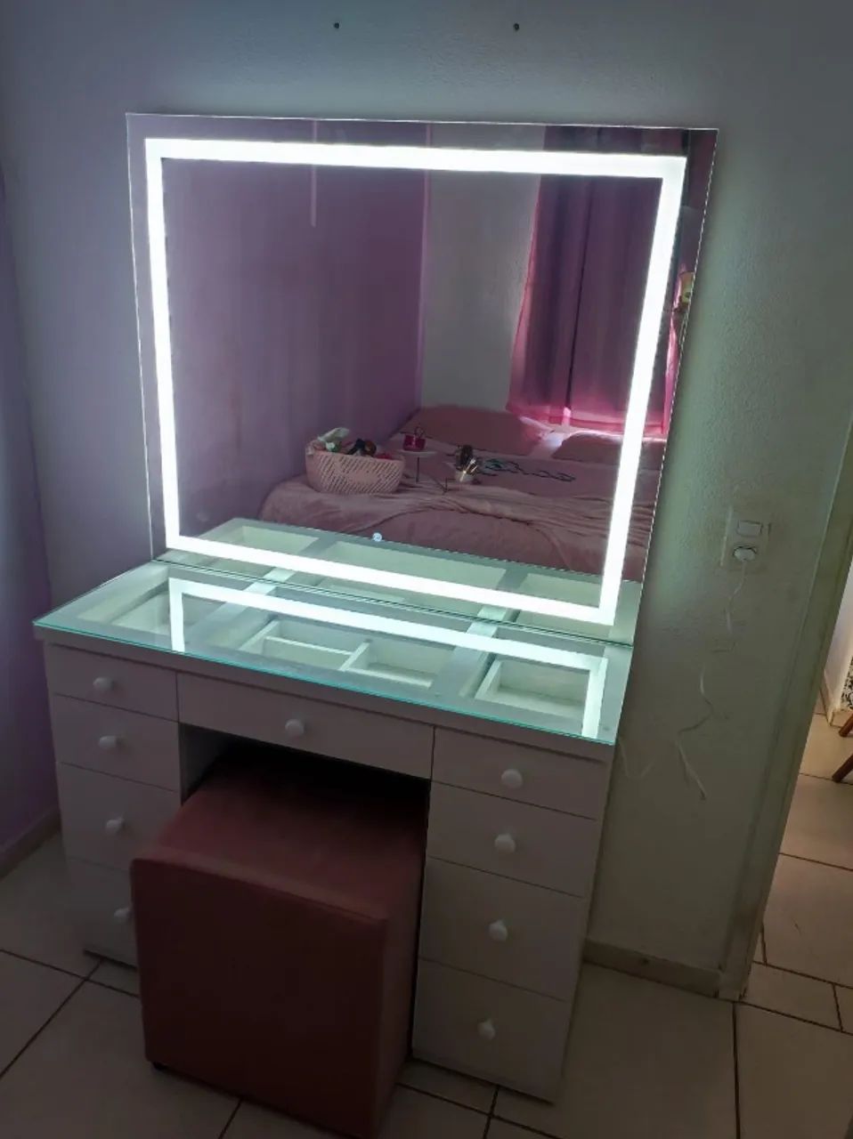 Penteadeira Frontled 9 gavetas - Foto 4