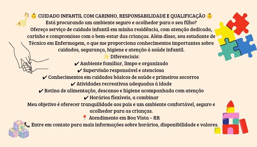 Babá, cuidadora infantil  - Foto 2