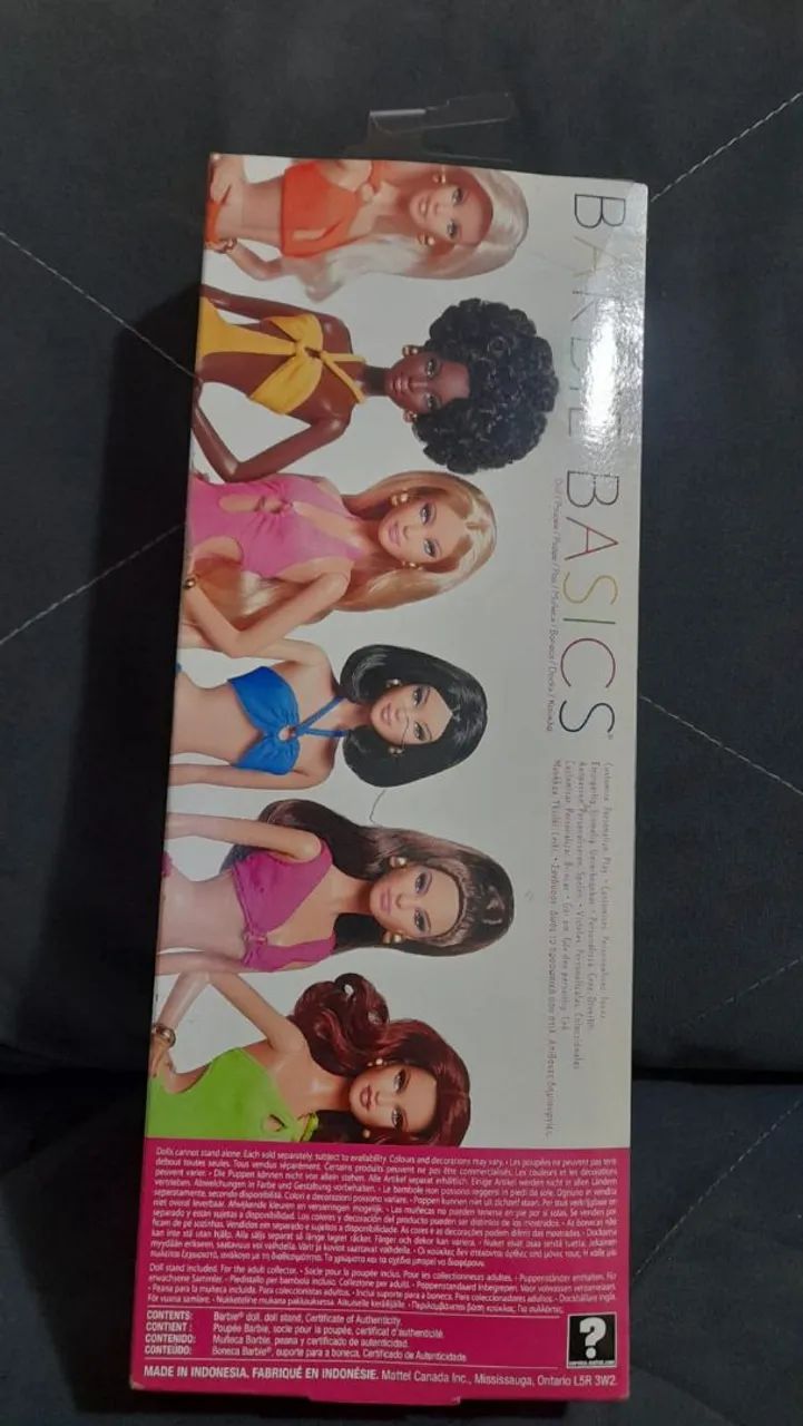 Boneca Barbie Basics Model 04 Collection 003 Black Label Mattel Lacrada - Foto 2