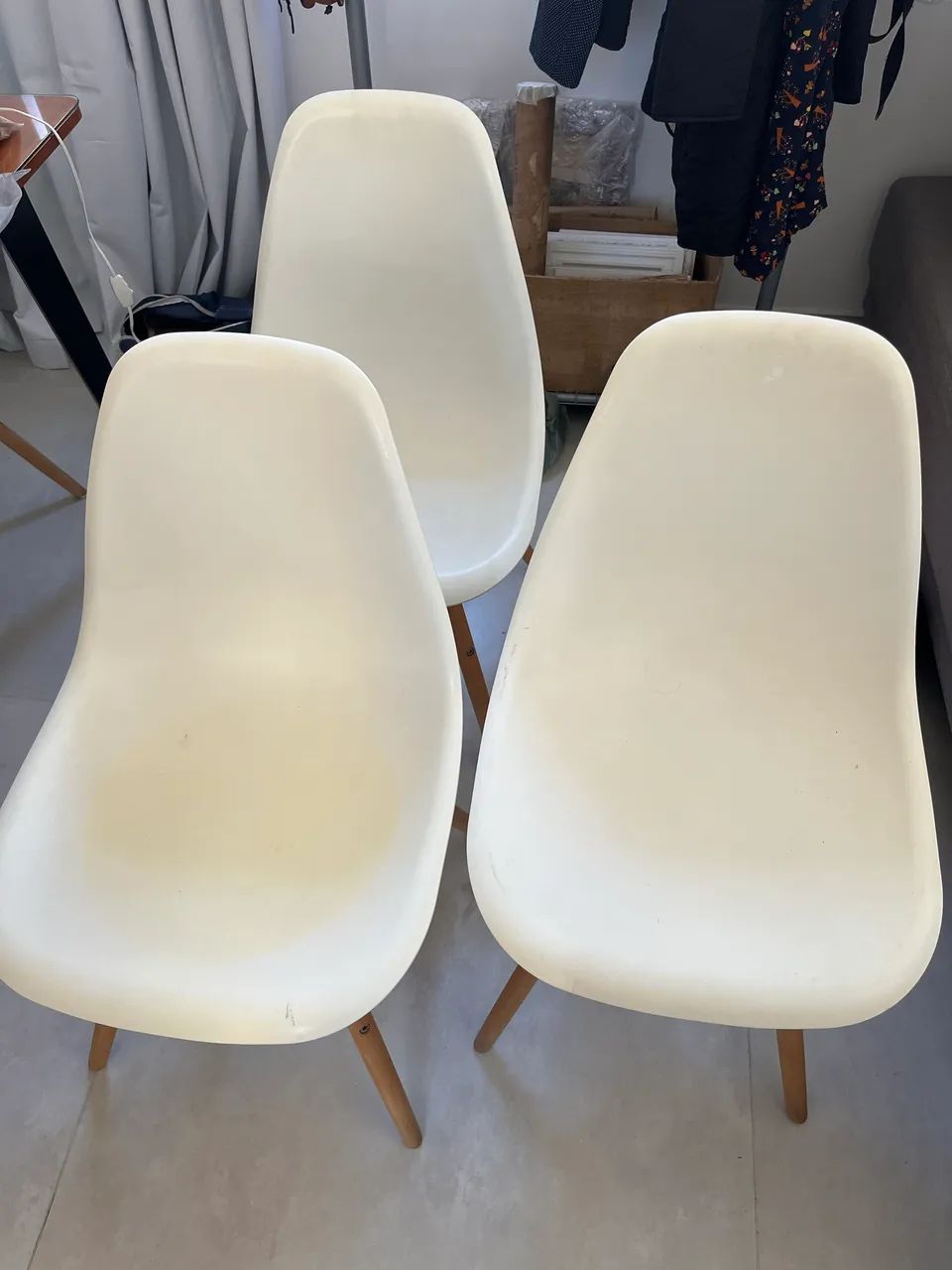 Conjuntos 4 cadeiras estilo Eames - Foto 3