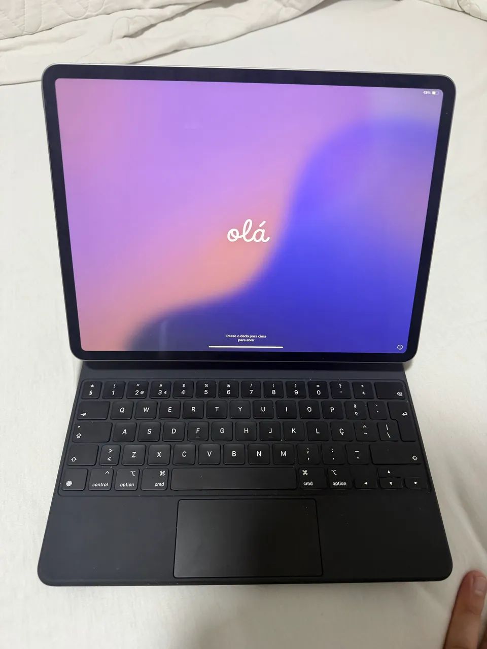 Ipad AIR 13 com capa original 