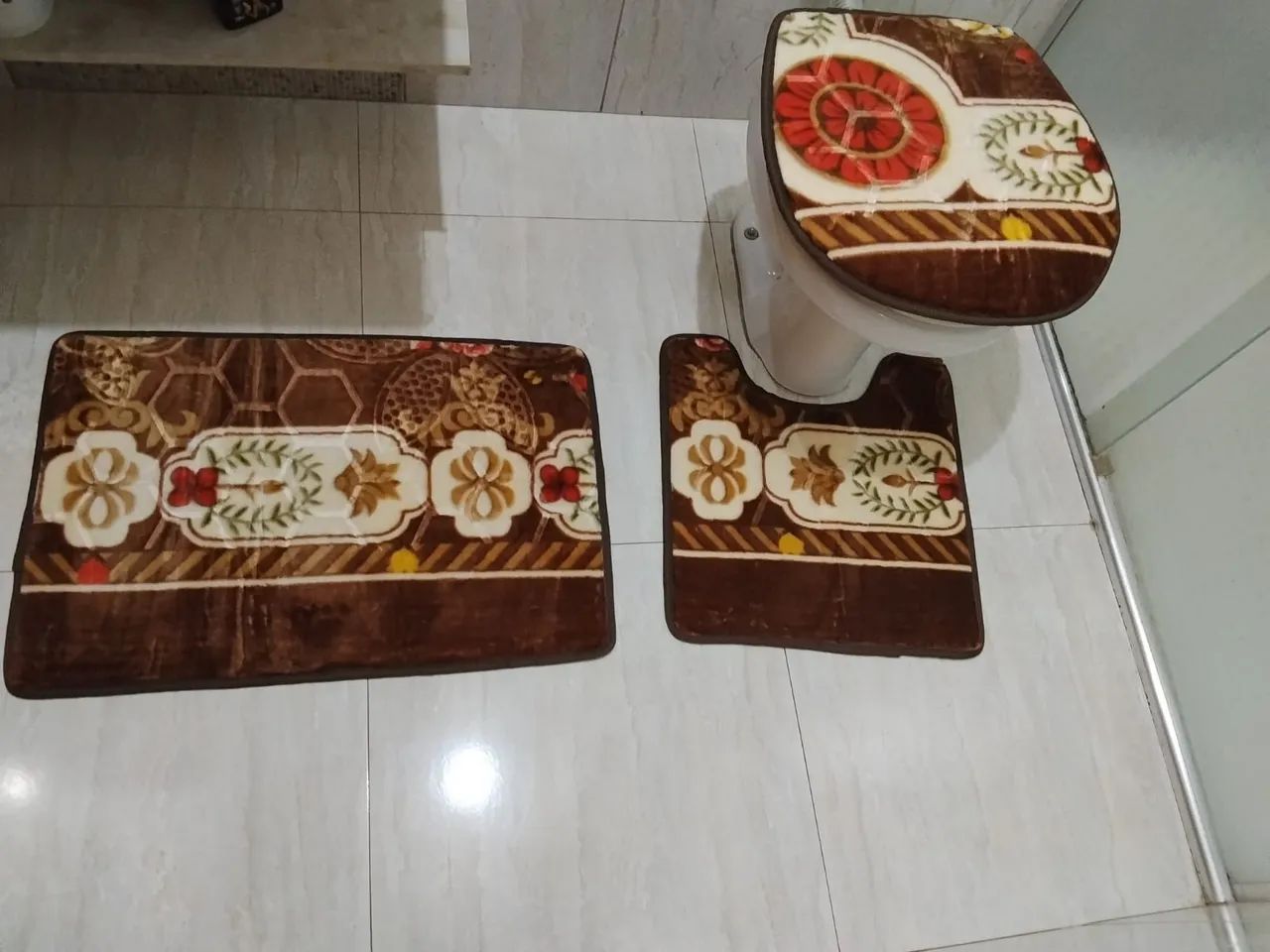 Jogo de banheiro kit 3 peças - Foto 4