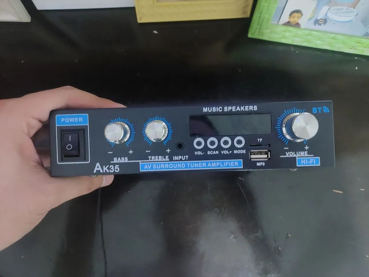 Amplificador AK35 + Caixa de som - Foto 2