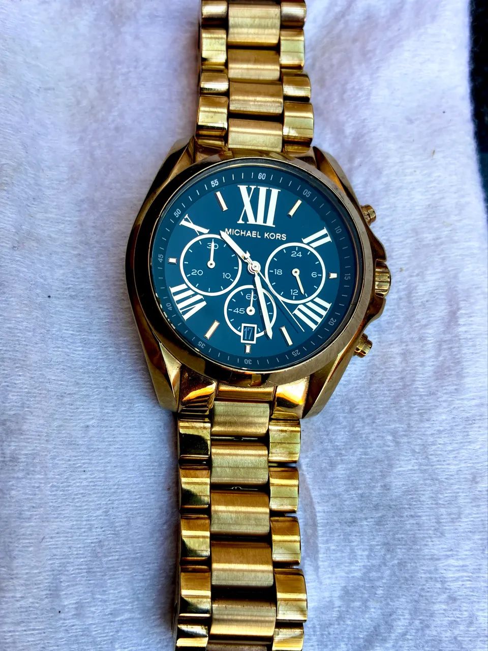 Relógio Michael Kors Bradshaw MK5739 Dourado - Original