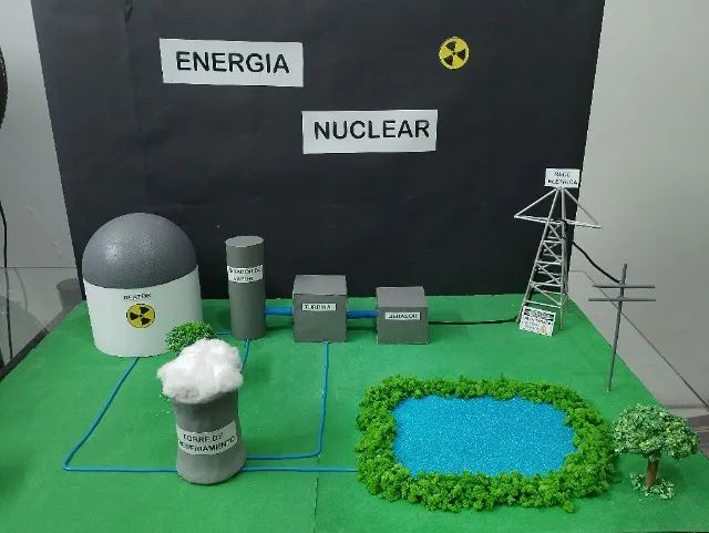 Maquete Energia nuclear - Foto 2