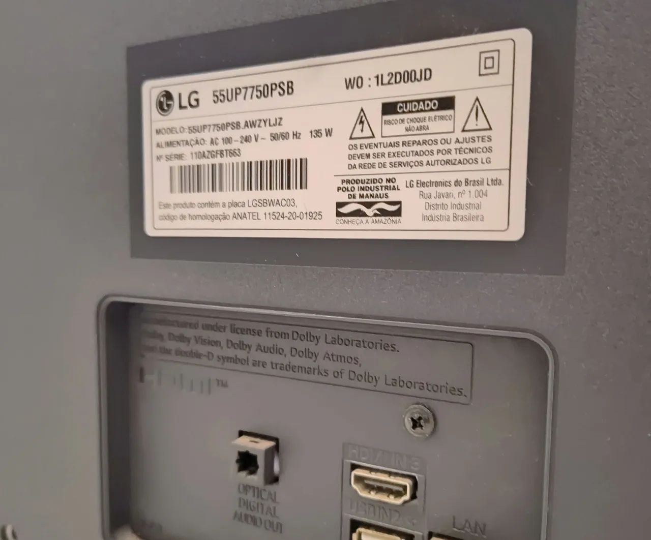 Smart tv LG 4K 55 polegadas - Foto 3