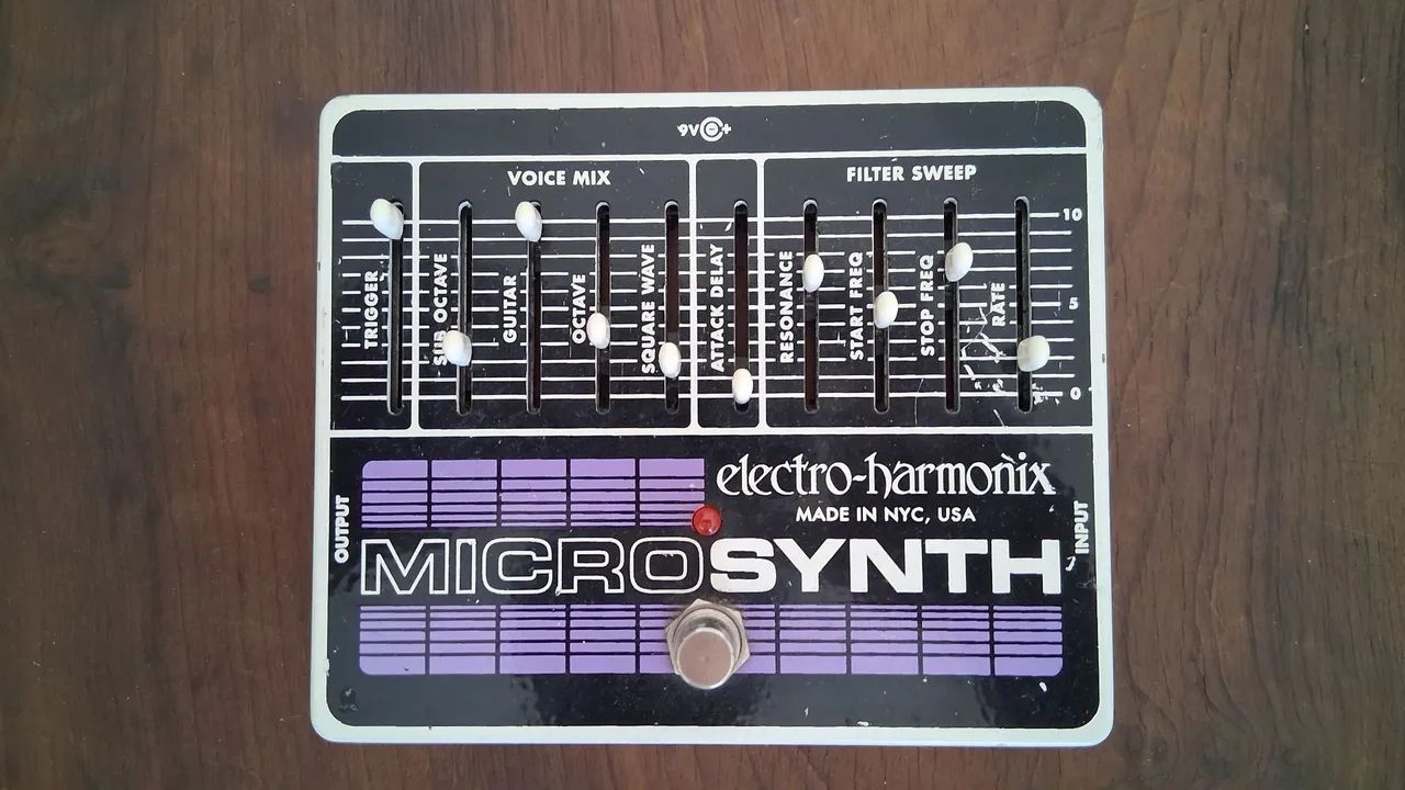 Pedal Electro Harmonix Micro Synth guitarra - Foto 2