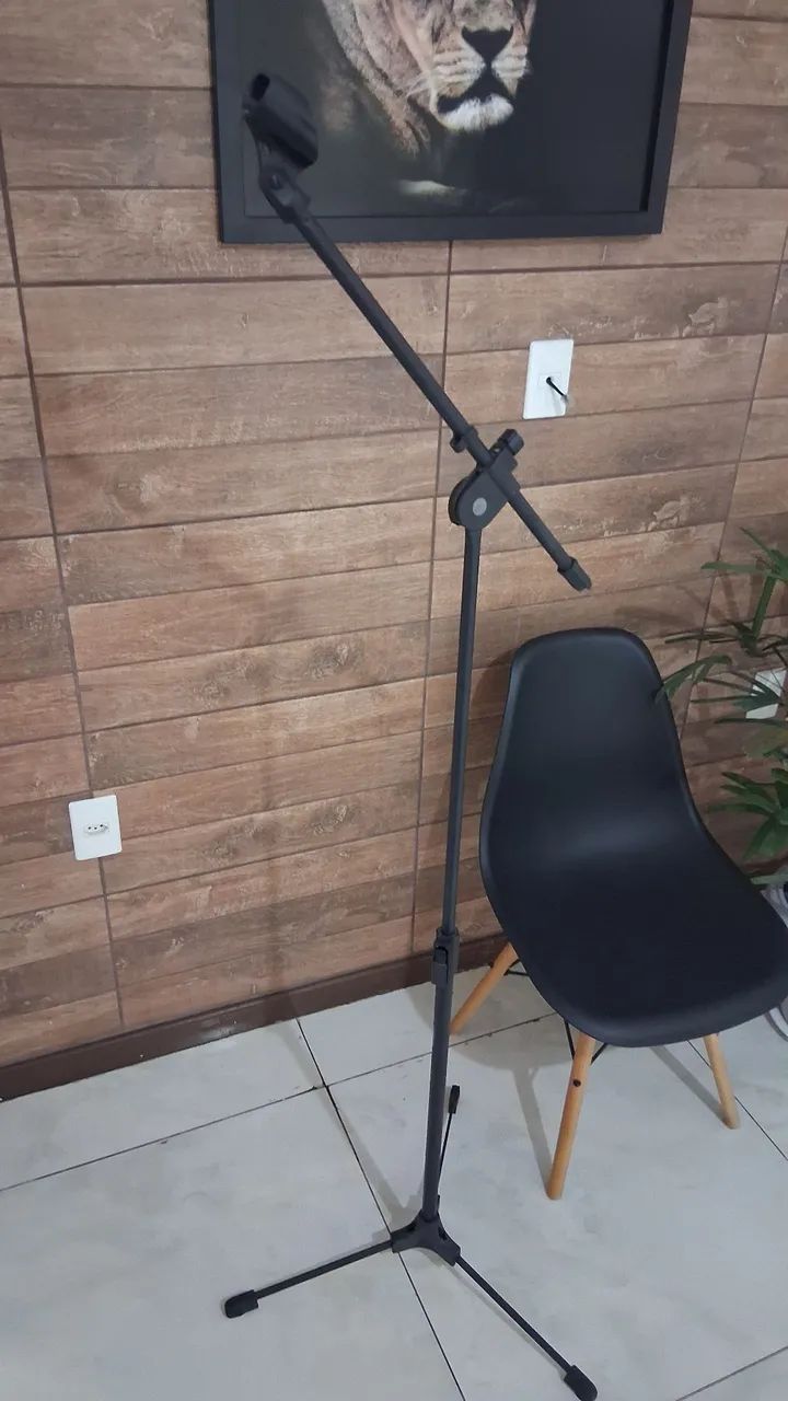 Pedestal para microfone PRA VENDER LOGO! - Foto 4