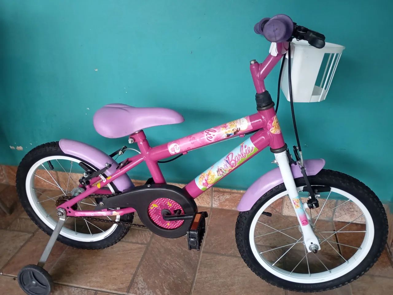 Bicicleta Barbie aro 16  - Foto 4