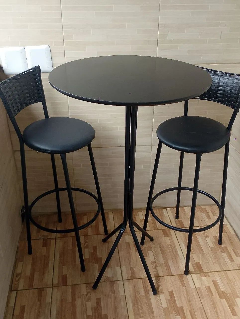 Mesa Bistrô  preta 