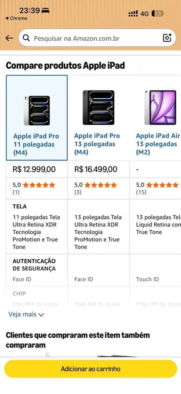 Ipad pro 11 m4 - Bateria 100% + Apple pencil pro - Foto 5