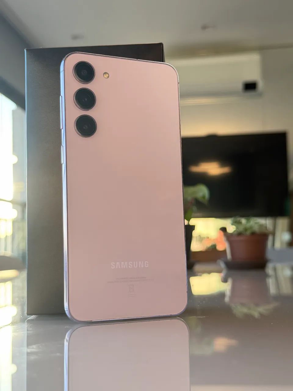 Samsung S23 PLUS 256GB Rosa Impecável - Foto 4