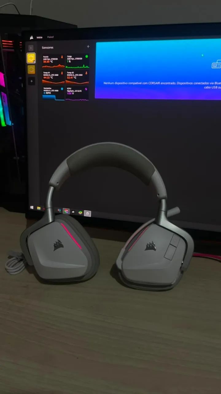 Corsair VOID Wireless v2 BRANCO - Foto 2