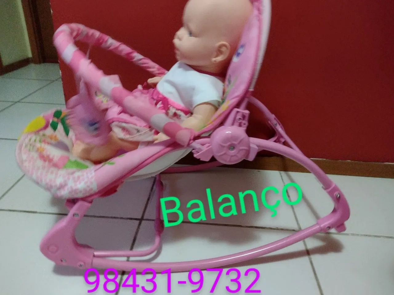 Cadeirinha vibra e toca - Foto 3