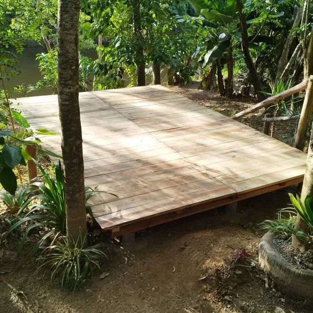 Chalés para pousada, pontes suspensas, decks... - Foto 3