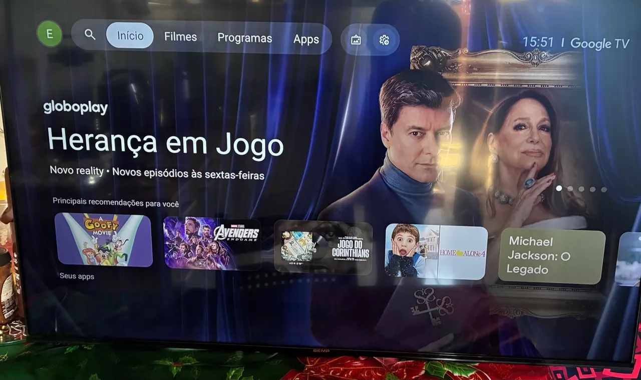 Tv TCL semp 4k 50 polegadas 