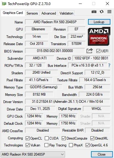 Rx 580 mllse - Foto 5