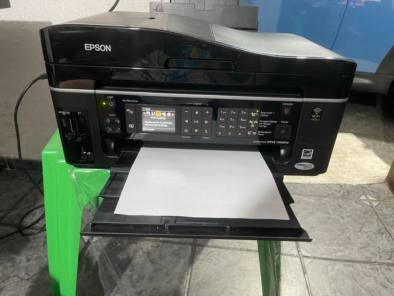 Impressora Epson Stylus Office TX600FW - Multifuncional