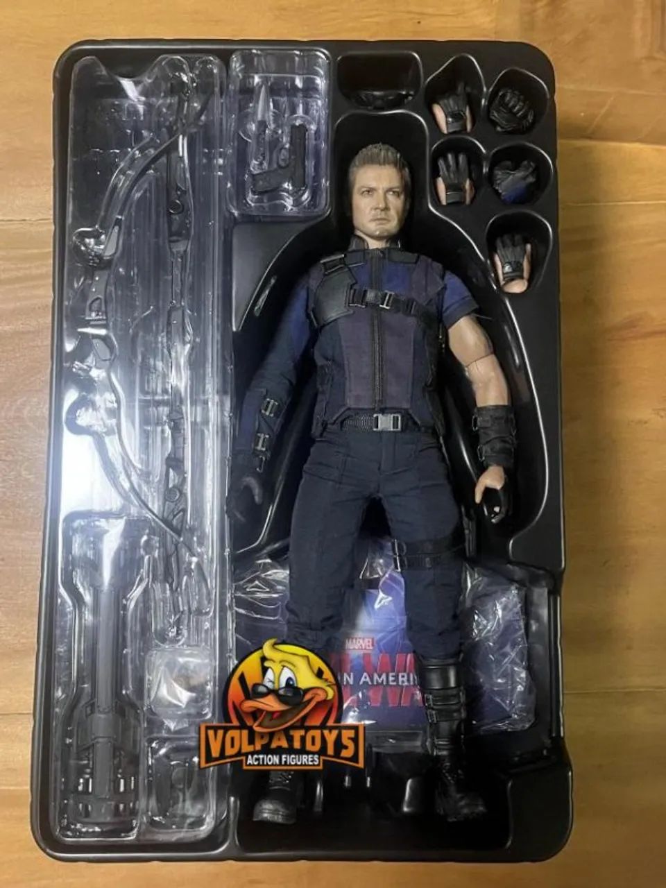 Hawkeye Hot Toys Mms358 - Captain America Civil War Gavião