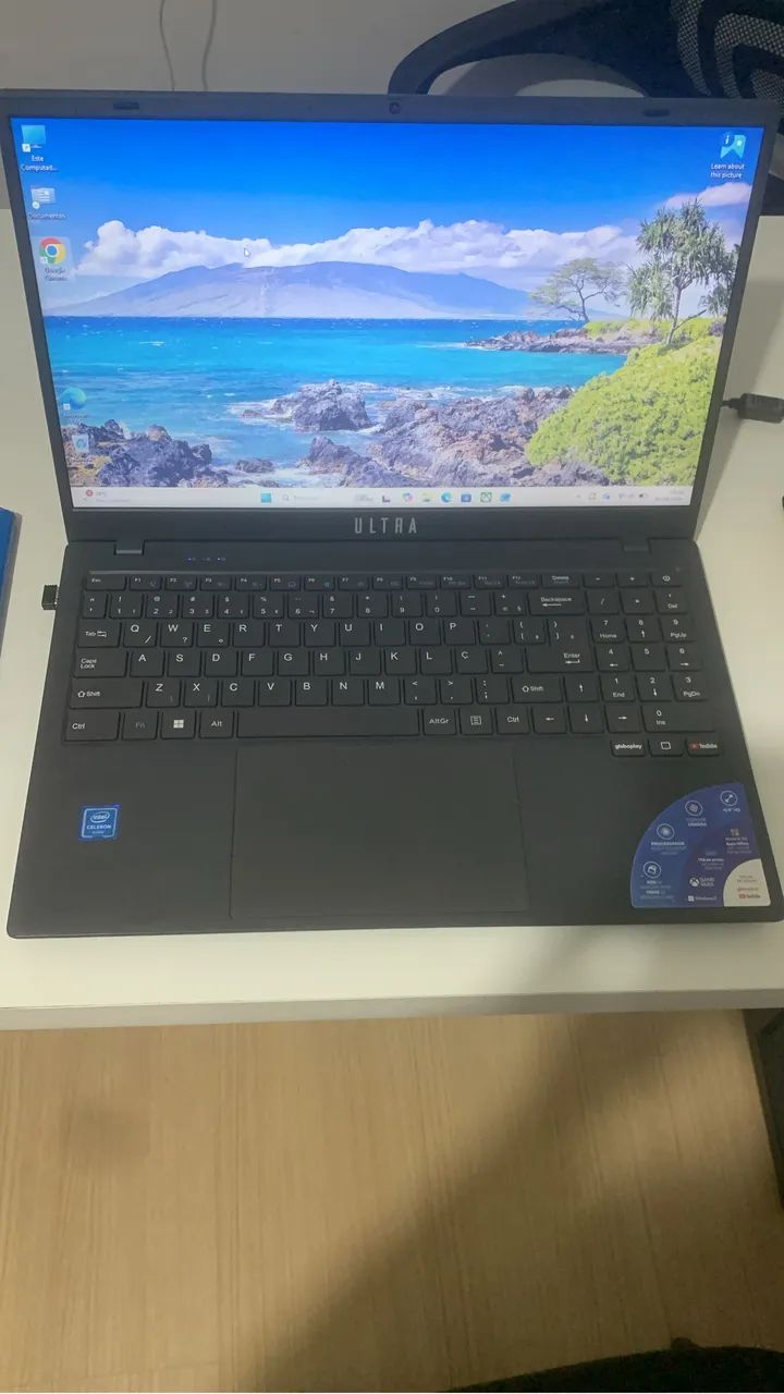 Notebook Multilaser ultra 4 gb de Ram e ssd 128gb