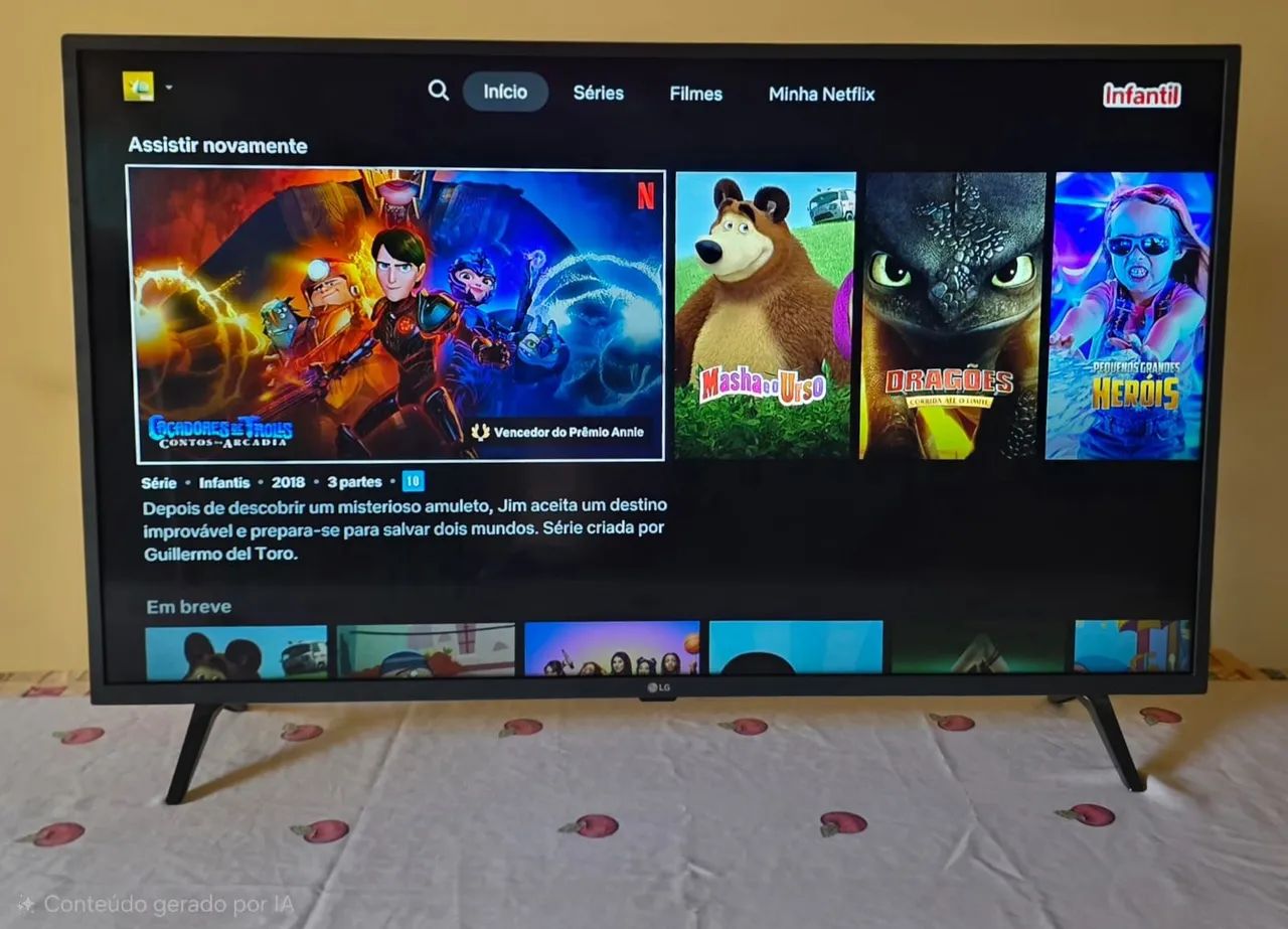 TV LG LED FULL HD SMART WI-FI 43 POLEGADAS  - Foto 4