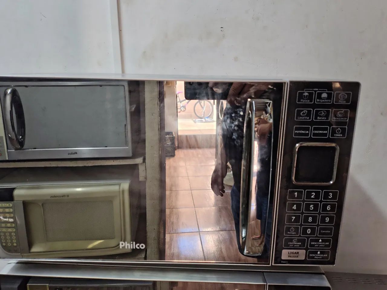 Microondas Philco 25 litros espelhado  - Foto 3
