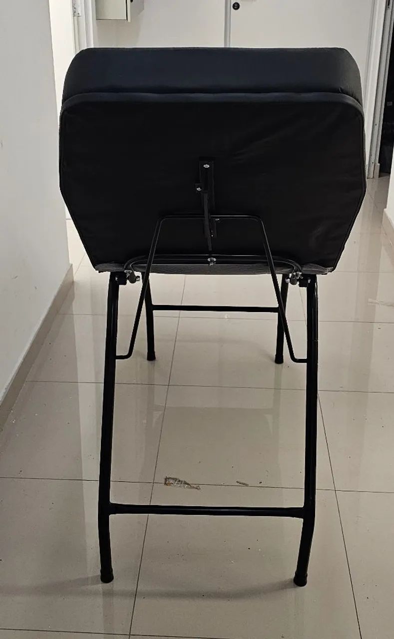 Maca Reclinável 3 posições preta - Foto 3