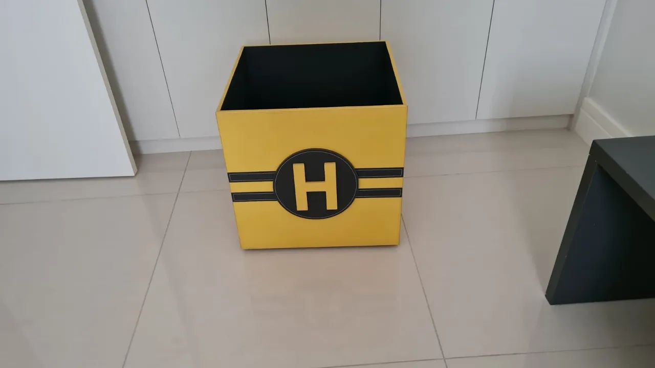 Caixa para guardar brinquedos