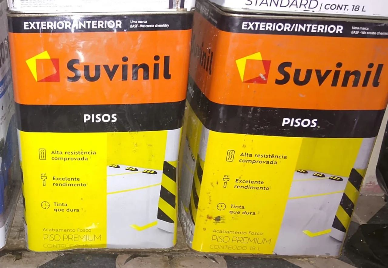 TINTAS SUVINIL PISOS 18L (Cinza) - Foto 3