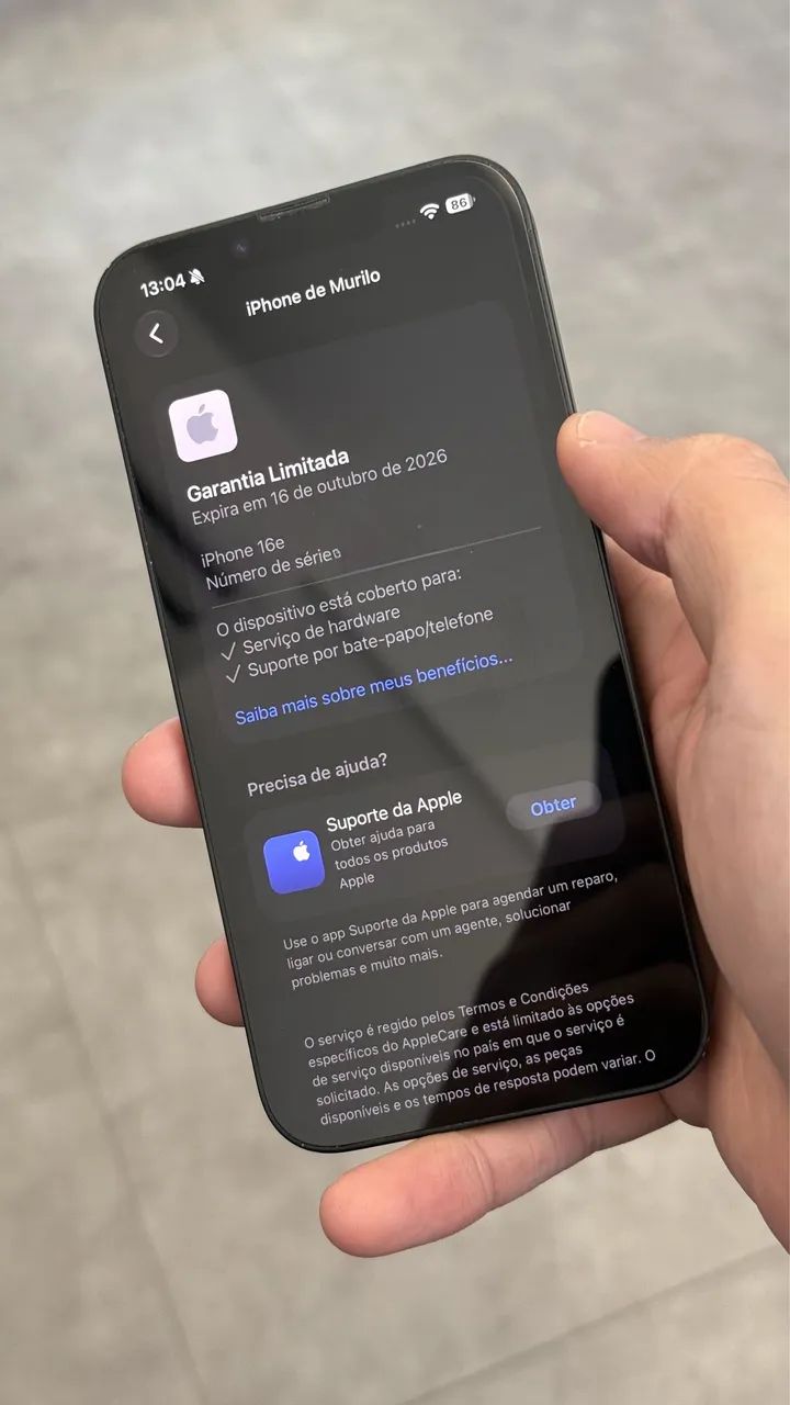 iPhone 16e 128gb 95% bateira  - Foto 5