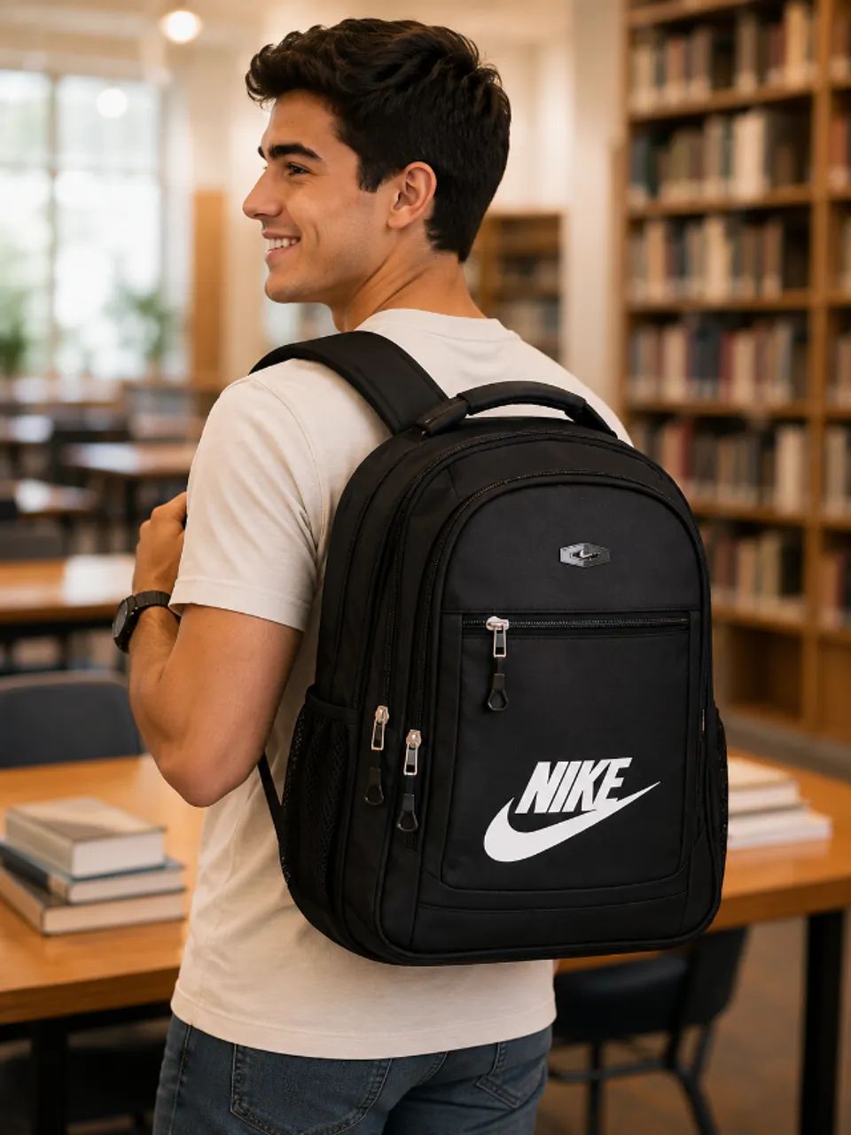 Mochila Grande multiuso Escolar - Foto 3