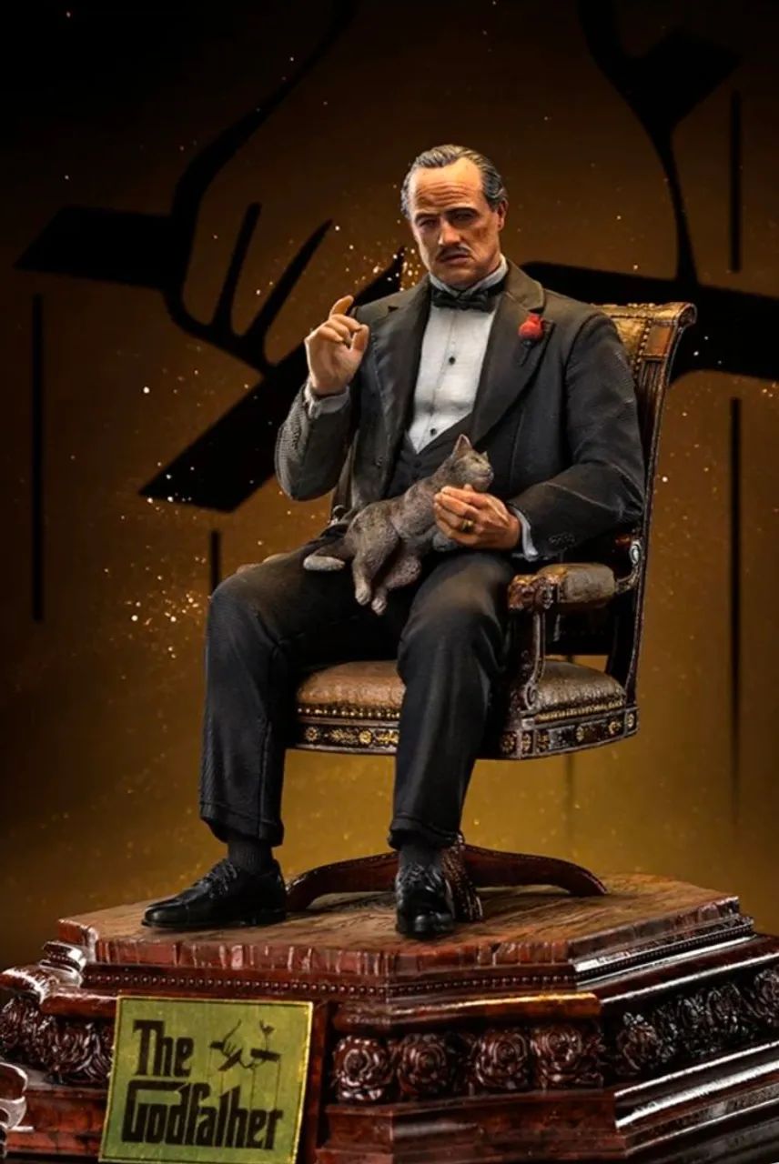 Don Vito Corleone "O Poderoso Chefão" Iron Studios 