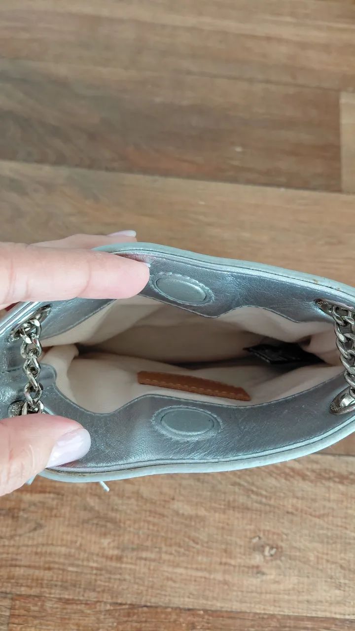 Bolsa em couro Arezzo - Foto 5