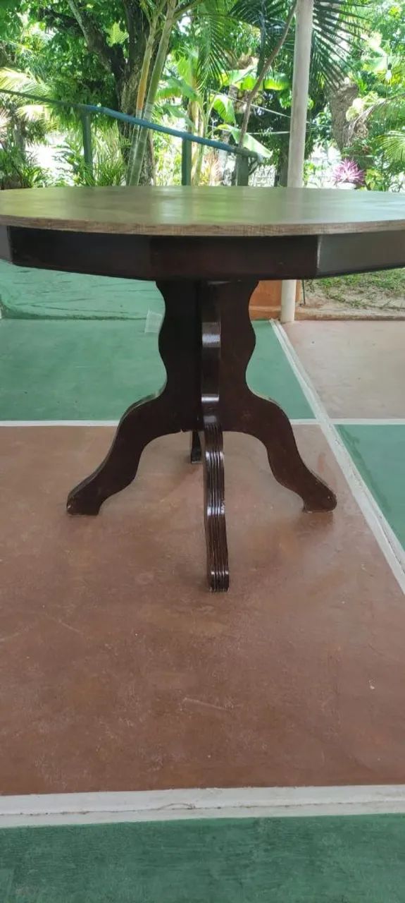 Mesa Rústica Redonda 