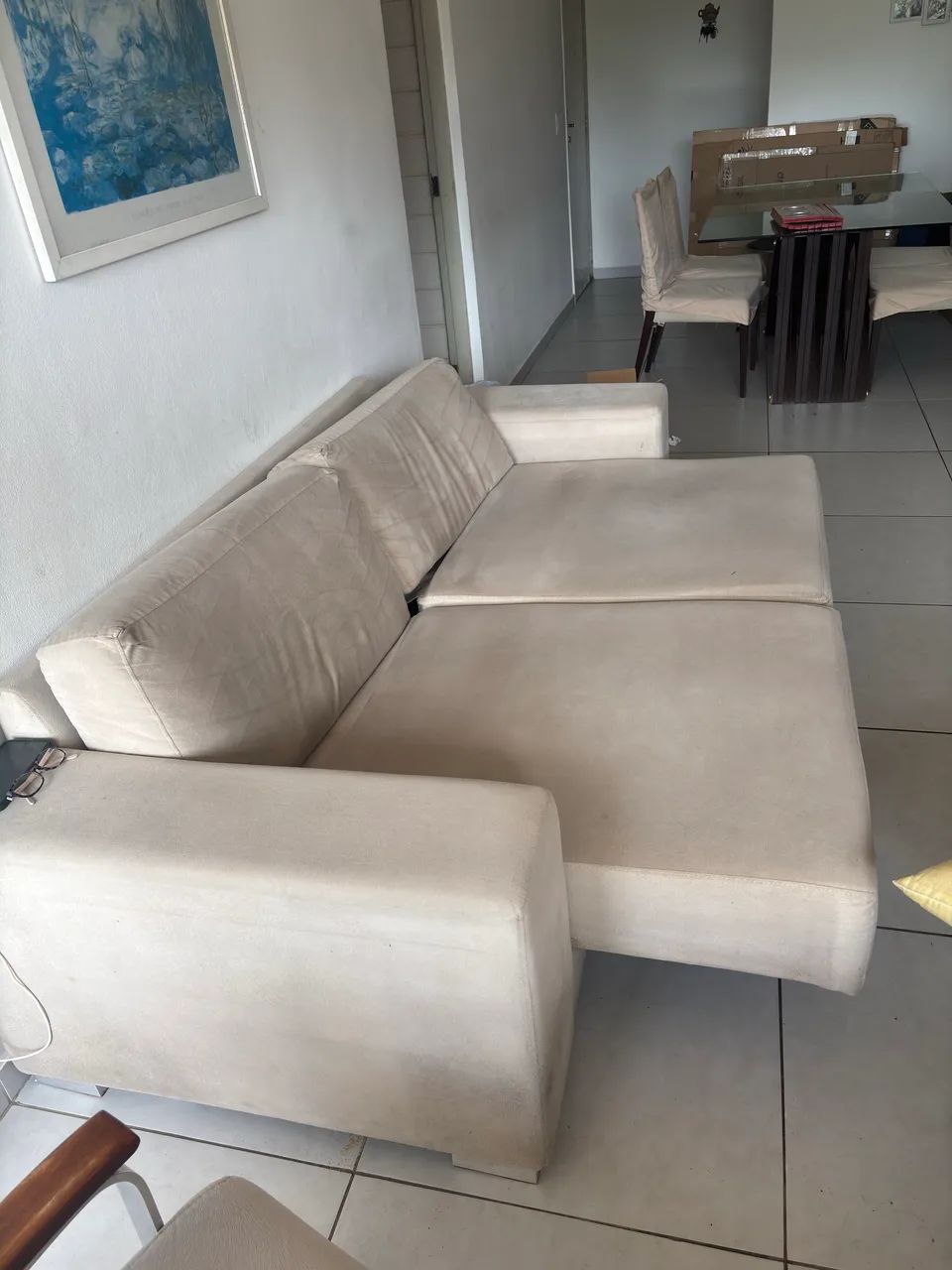 Sofá retrátil de 3 lugares - Foto 2