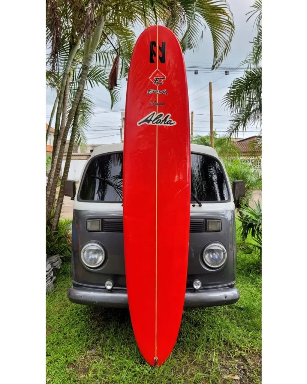 Prancha Longboard 9'6" Recém Reformada. Shaper Eriva. Pechincha. De $1700 por $1200.