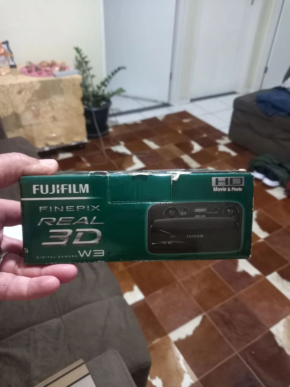 Câmera fujifilm finepix real 3D zerada na caixa .rara 3D - Câmeras