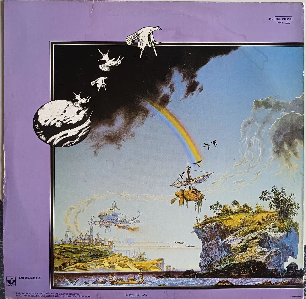 Lp/vinil Pallas "The Sentinel" (rock progressivo) - Foto 2