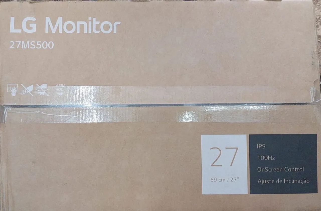 Monitor LG 27ms500-b 27 polegadas Novo na Caixa - Foto 2