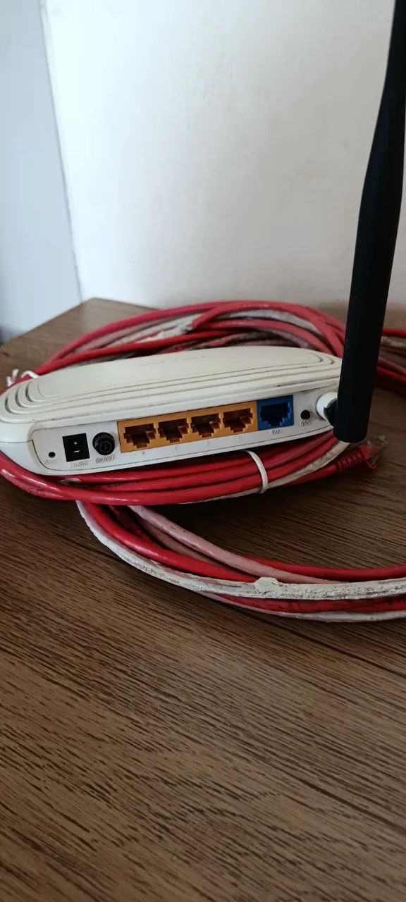 Roteador Wireless N 150 Mbps + 2 cabos de Rede  - Foto 4
