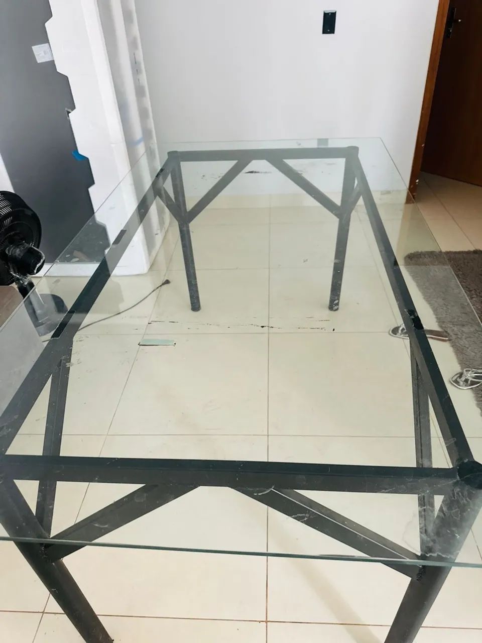 Vendo painel e mesa de vidro  - Foto 5