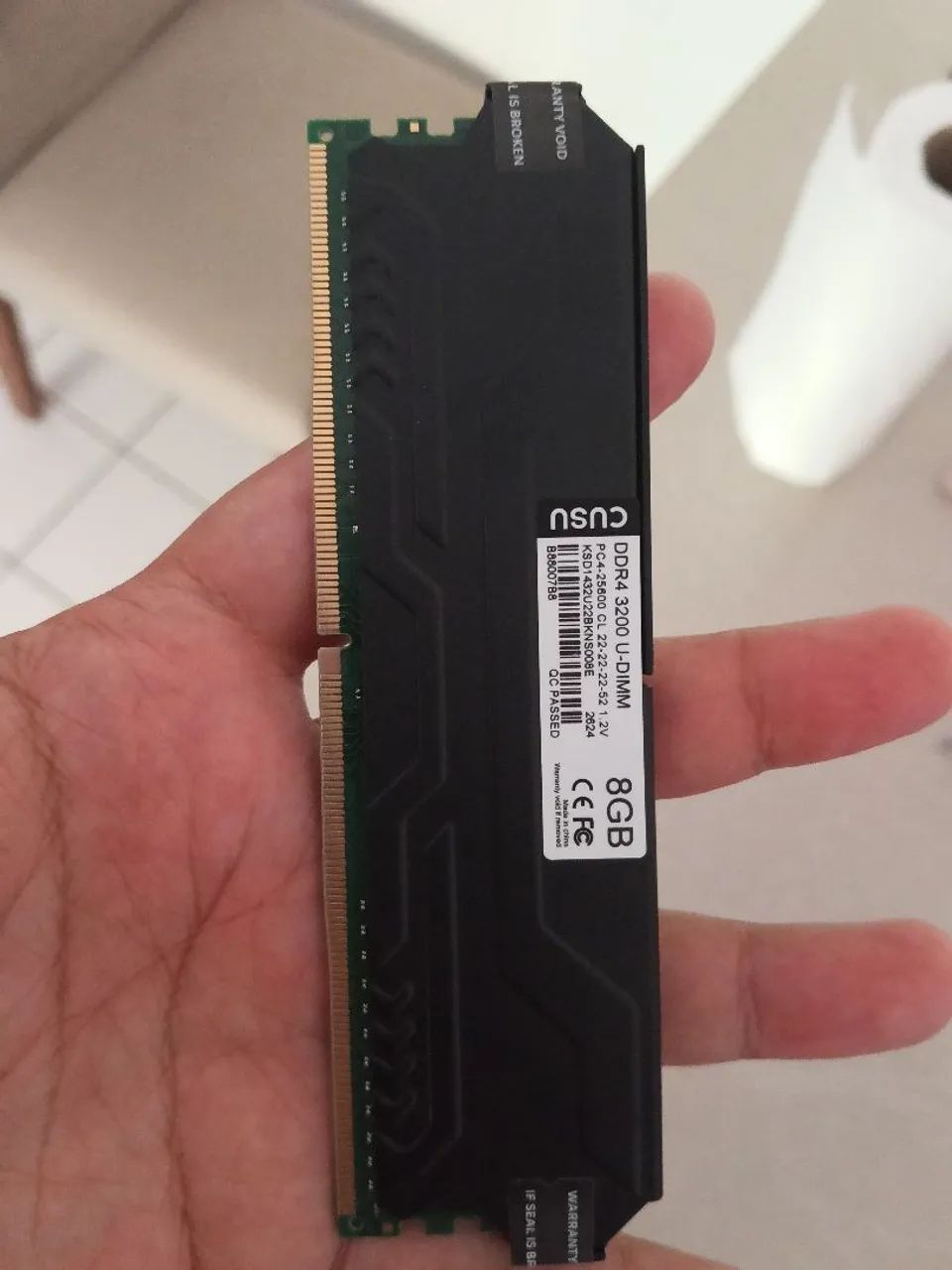 Vendo memória ram DDR4 CUSO