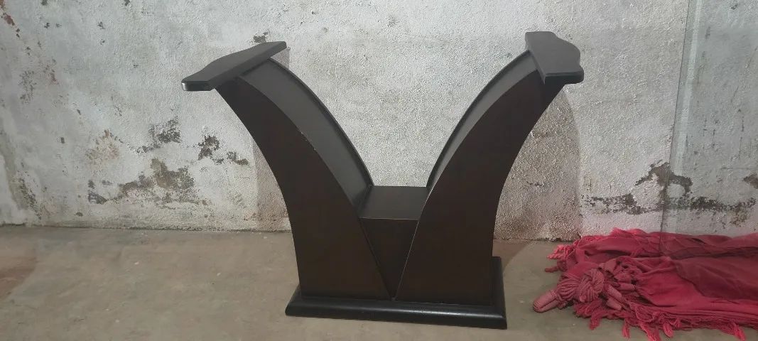 Mesa de jantar tampo de vidro