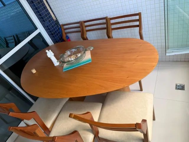 Mesa de jantar com 6 cadeiras - Foto 3