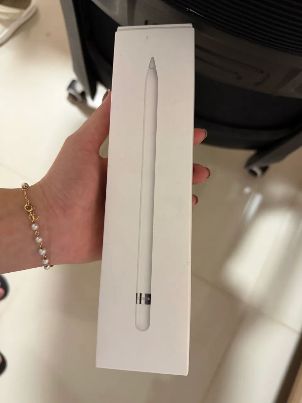 Caneta Apple Pencil 1a Geração Modelo A1603 Branco - Foto 3