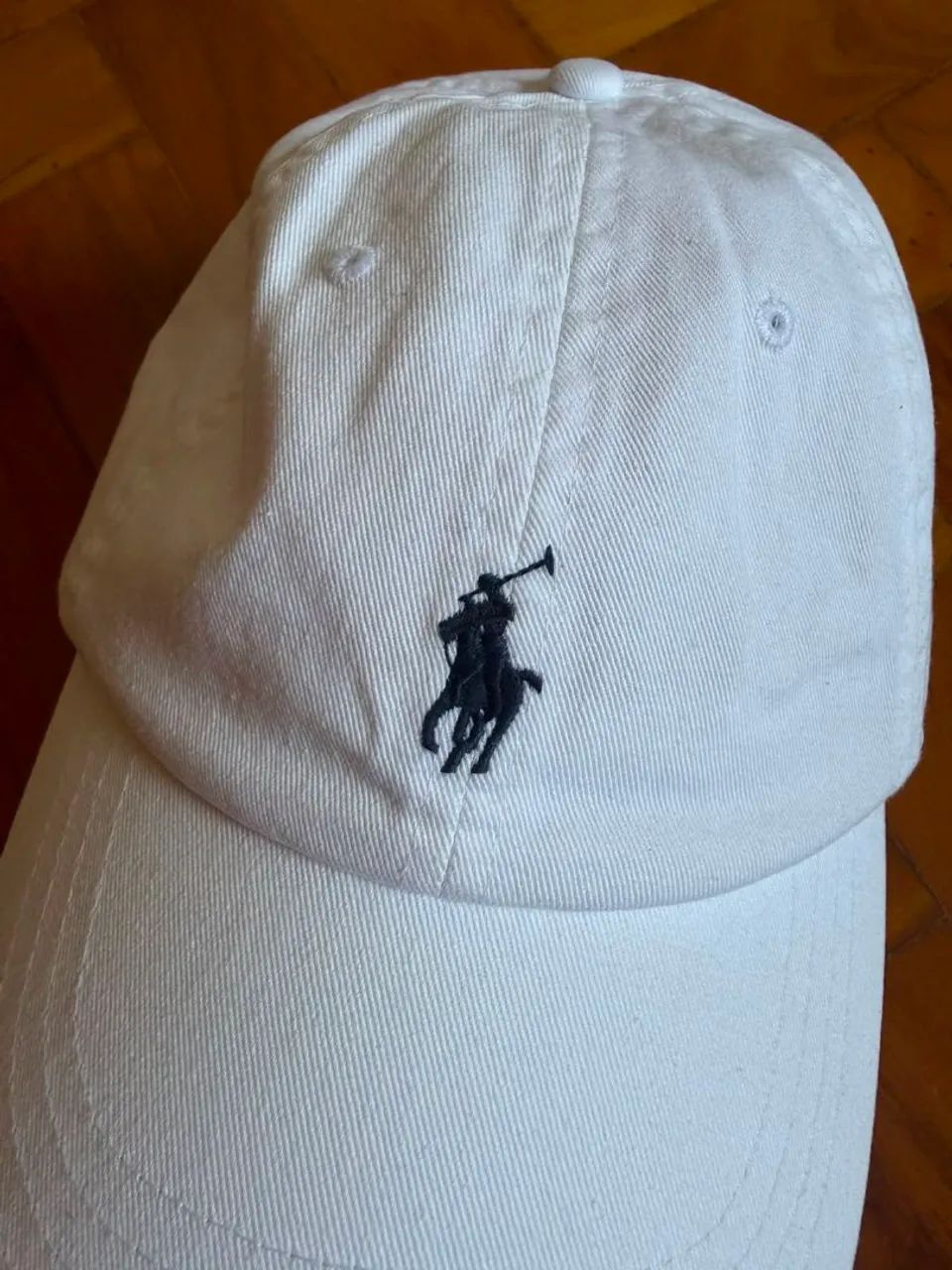 Boné Original Ralph Lauren Branco - Foto 2