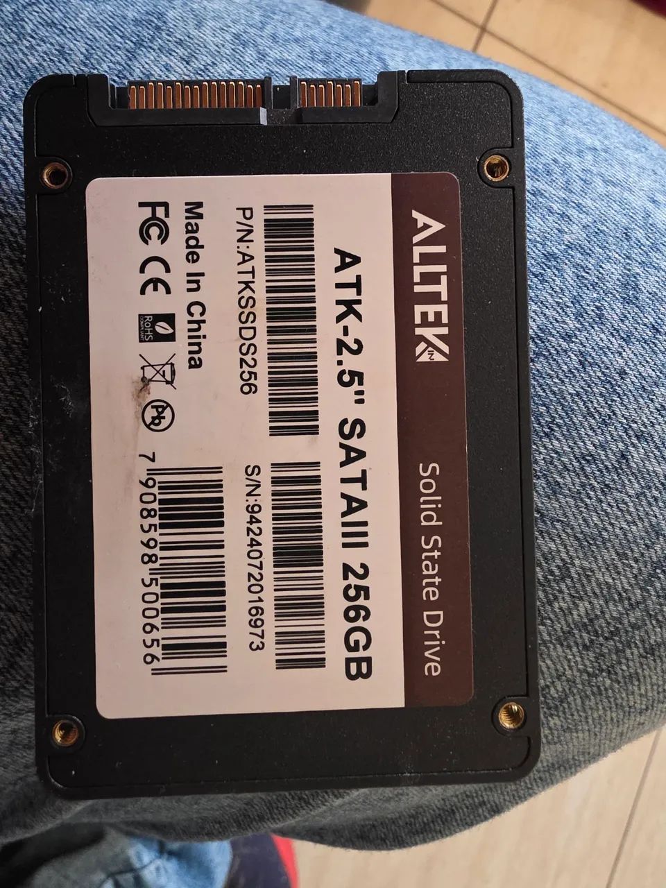 SSD ALTEK SATA 3 256GB - Foto 2