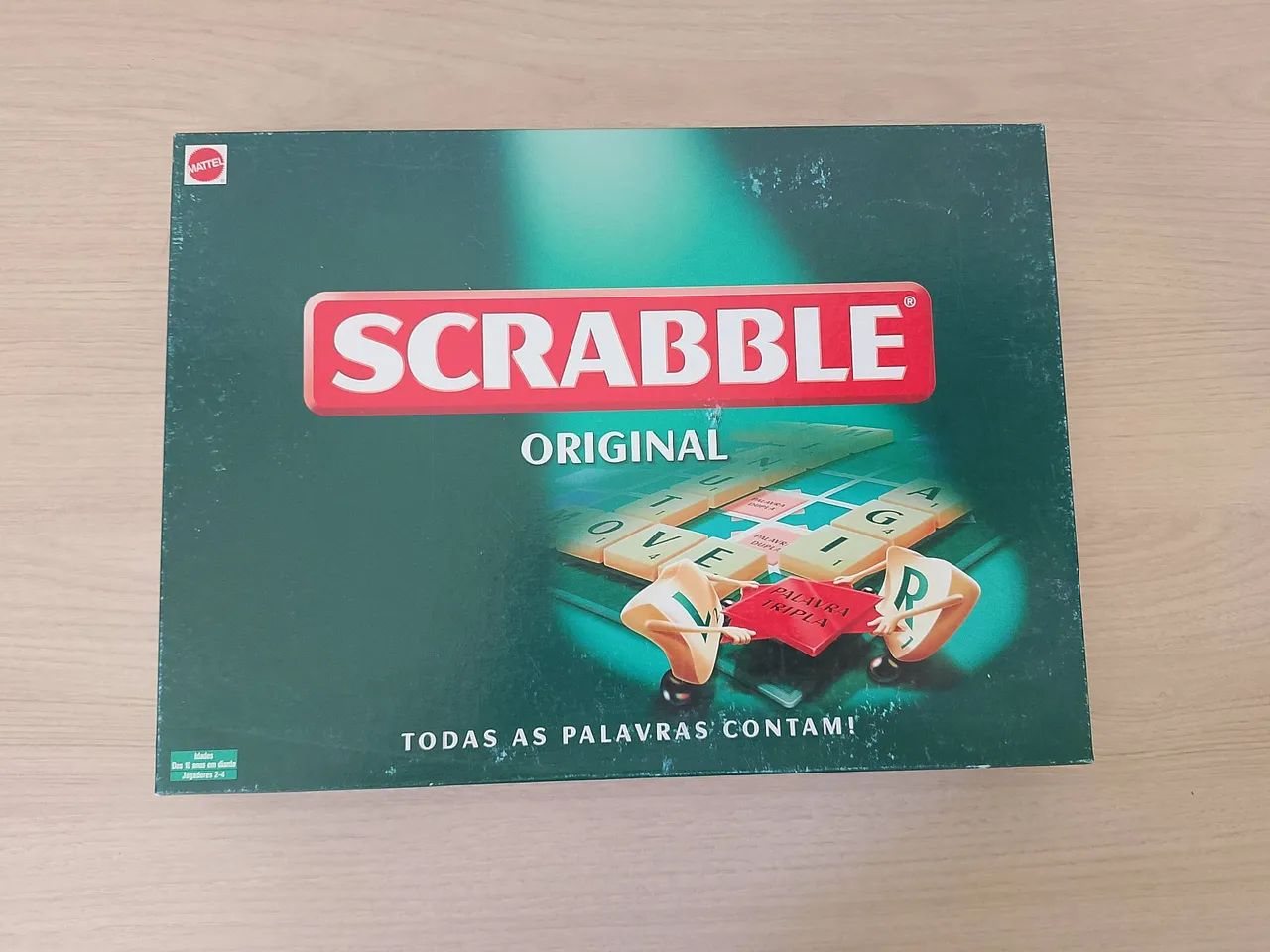 Jogo de tabuleiro Scrabble 
