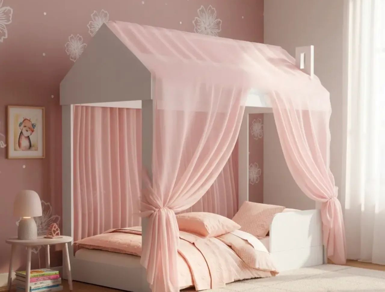 Cama montessoriana infantil com colchão  - Foto 2